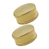 BESPORTBLE 2pcs Garden Hose Cap Female Connector Leakproof Hose Stopper