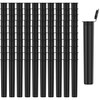 116mm Tubes Black King Size Tube with Pop Top Open