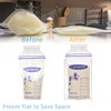 Ugotfeels 4-Pack Freeze Flat Breast Milk Storage Bag |Breastmilk Freezer