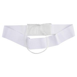 SHFGYG 43' Concealed Urine Test Kit, Comfortable Storage Belt with Catheter & Lightweight Urine Bag for Tests, Travel and Emergencies (White, Size L)