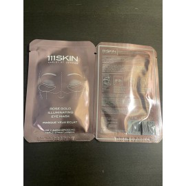 111Skin Rose Gold Illuminating Eye Mask 2 Masks 6 ml .2 fl oz each NEW