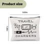 Travel Cable Organizer Bag for Women Men Charger Organizer Travel