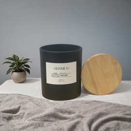 Vela de Soya Aromática White Birch Relajante Natural Regalo Navideño para Masajes Hogar y Spa Aroma Festivo Decorativa Ideal para Bienestar Aromaterapia Navidad Duración Prolongada (Mecha de Madera)