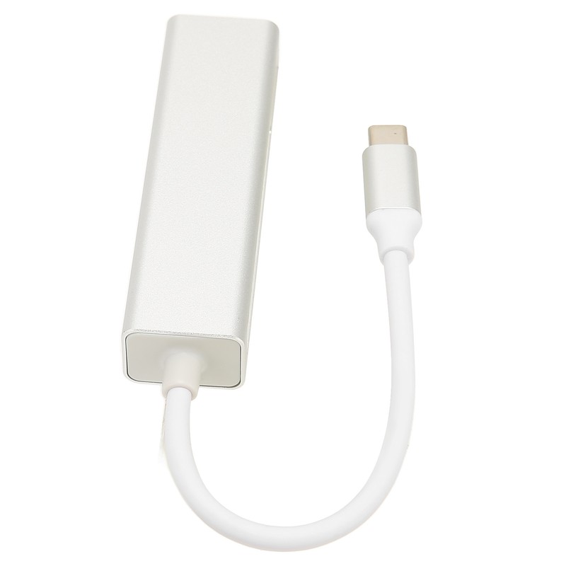 USB C to Ethernet Adapter RJ45 3 USB3.0 Ports High