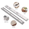 Molvyan 5 Pairs 22 Inch Soft Close Drawer Slides Heavy