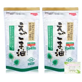 Asahi Sesame Oil, 0.1 oz (3 g) x 30 Packets, Perilla Oil, Individual Packaging, Omega 3, Low Temperature Press, Ichiban Squeeze, N-3 Fatty Acids, α-Linolenic Acid, Made in Japan, For Salads, Miso