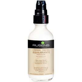 Rusens - Crema Facial Equilibrante (Hidratante) 100% Natural, Ideal para Piel Normal a Seca.