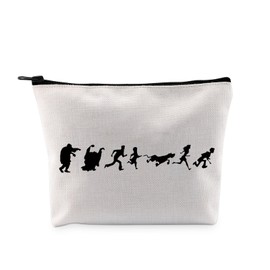 G2TUP Movies Inspired Gift S D & Friends Makeup Bag Animated Comedy Movies Fans Cosmetic Bag Dog Lover Gift (S D & Friends MB)