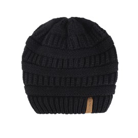 KDWAVE Womens Fleece Lined Knit Beanie Hat Winter Hats for Women Soft Warm Slouchy Beanie with Velvet Lining