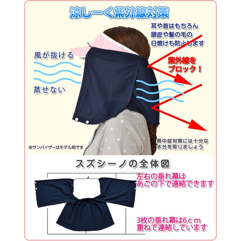 UV Protection Hat Cover (Light Blue), Perfect for UV Protection,