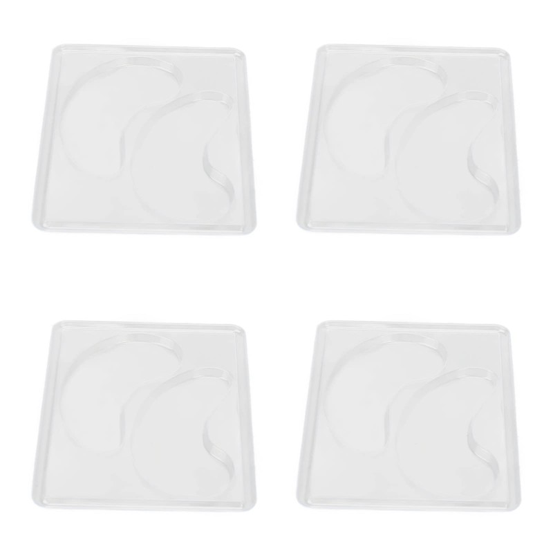 12Pcs DIY Under Eye Patches Molds, Safe Healthy Natural Reusable