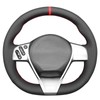 MEWANT DIY Stitching Car Steering Wheel Cover Wrap for Scion