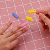 100 pieces of Nail Art Sample Sticks, Transparent Nail Exercises,