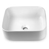 Vessel Sink Round:Ceramic Bathroom Sinks,Small Bathroom Sink,Modern Art Sinks,RV Sink,