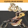 4 Pack 1/4 Inch Clevis Grab Hooks, Yeeson Heavy Duty