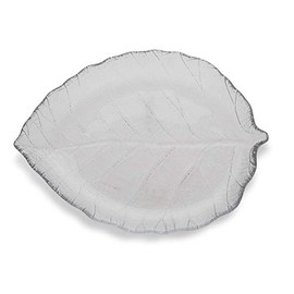Vagabond House Clear Leaf Tray 15.5 inch Long