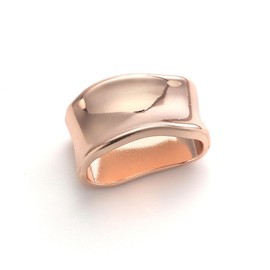 Dainty Oblate Silk Scarf Ring Brooch for Women Minimalist Geometric Shawl Scarves Buckle Wrap Clasp Clip Rings Brooches Fashion Dress Accessories Jewelry (Rose Gold)