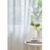 Sarah Haus Lace Curtain Panel (Single), Hebron Pattern Drapes, Rod