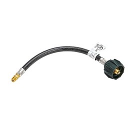 Suburban LP-PT12F 12-Inch Pigtail Type 1 Acme Nut with 1/4-Inch Inverted Flare for Safe and Easy Propane Gas Transfer in Your RV or Motorhome