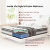 LMANKBK Queen Mattress,12 Inch Queen Size Mattress in a Box,Gel