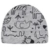 Gerber Unisex Baby Cap and Mitten Sets 8pc Grey Jungle