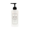 Living Dispenser Pump Bottle, Square, For Body Soap, White, 20.3