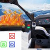 1 Pair Handlebar Heated Grip 3 Level Temperature Adjustment Electric