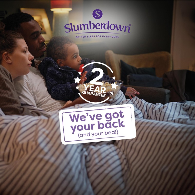 Slumberdown Waterproof Mattress Protector Single Bed - Super Absorbent &