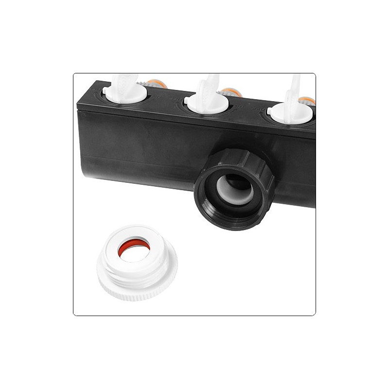 Adjustable Garden Hose Splitter 4 Way Sockets