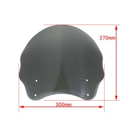 World Walk GB350 Meter Visor Middle Smoke ws-37-ms