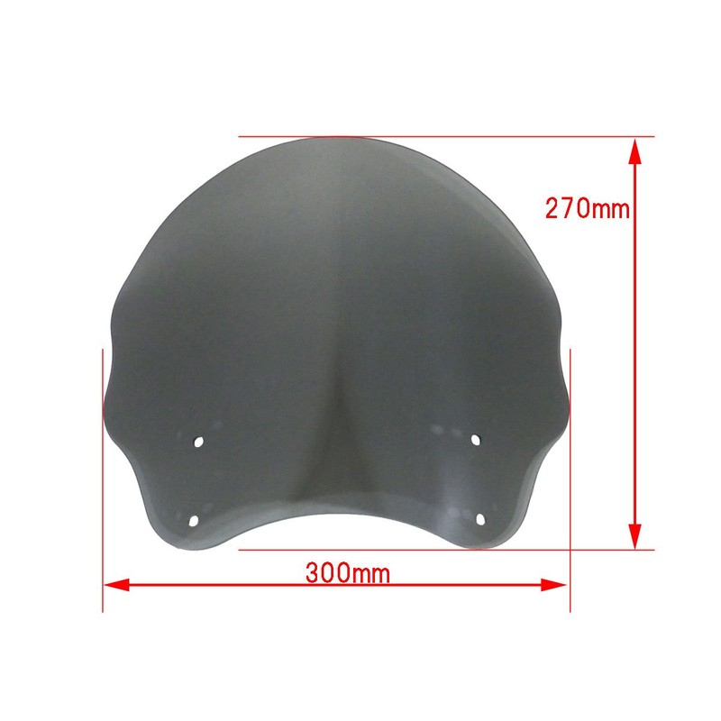 World Walk GB350 Meter Visor Middle Smoke ws-37-ms
