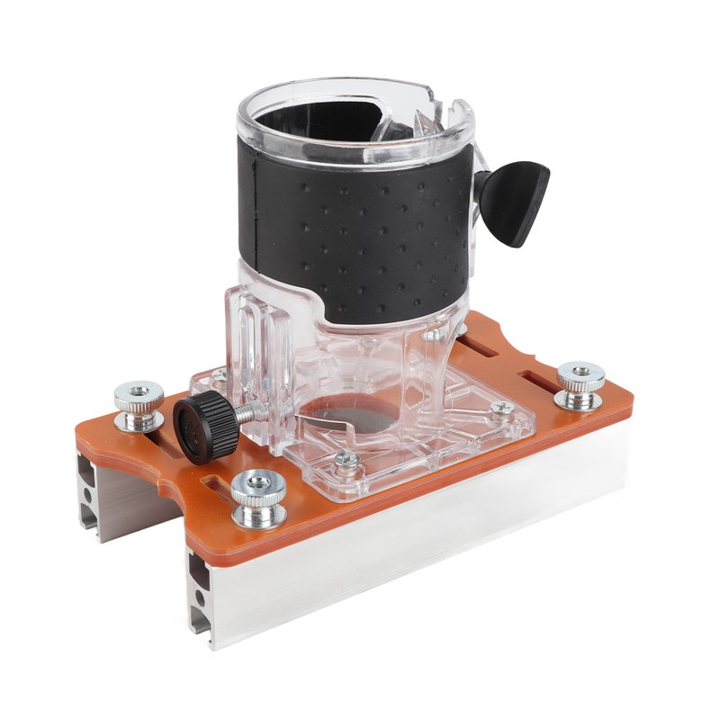 Trimming Machine Slot Plate Locator and Clear Cover Aluminum Alloy