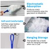 30 Pcs Fluffy Duster, Disposable Electrostatic Duster With 2 Handles