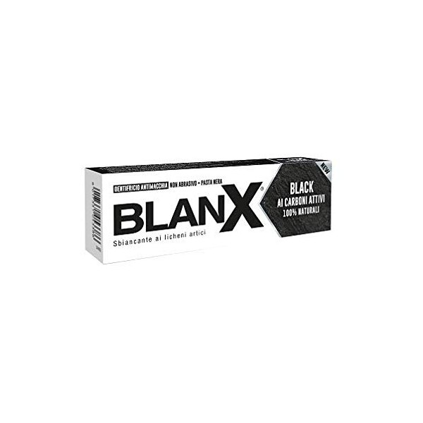 Blanx Black with Activated Carbon Toothpaste 75 ml Toothpaste Gentle Toothpaste