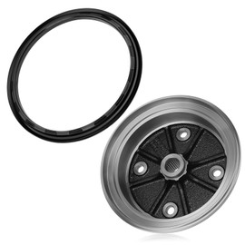 Rear Brake Drum Wheel Hub & Seal for Kawasaki Mule 4000 4010 4x4 KAF620 2009-2024 Mule 3000 3010 3020 KAF620 2001-2008 Mule 3010 4010 Diese-l 4x4 KAF950 Mule 2510 Diese-l KAF950 92093-1543 41038-0035