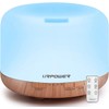 URPOWER 500ml Aromatherapy Essential Oil Diffuser Humidifier Room Decor Lighting