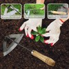 Michear Weed Puller, Garden Hoe Hand Tool, Stainless Steel Hand