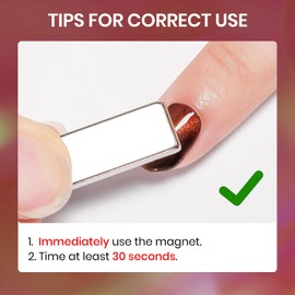 SUPWEE Cateye Magnetic Nail Polish Non Gel, Quick Dry Nail Polish Air Drying Fast Lacquer Manicure Gift For Women Girls 16ml