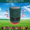 Comboss Solar Motion Sensor Alarm with ultrasonic, Motion Sensor Dog