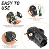 30 Amp RV Male Plug Replacement,125V ED-304P Heavy Duty RV