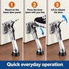 Kick Down Door Stopper for Home and Office – Metal