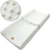 BlueSnail Ultra Soft Dot Changing Pad Cover 2 Pack (white+gray)