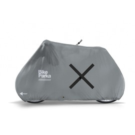 BikeParka URBAN Waterproof Bicycle Cover - PAVEMENT Grey