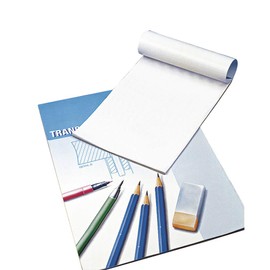 Rayher Tracing Paper Pad DIN A4, 25 Transparent Paper Sheets for Drawing, Sewing and Woodworking, 80gms, 8147800