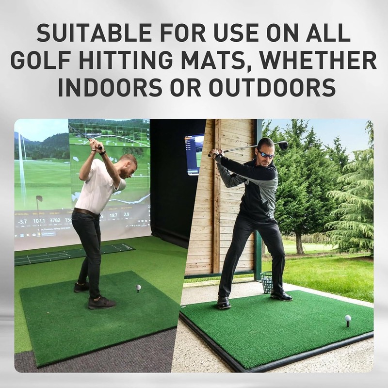 FINGER TEN Golf Rubber Tees for Driving Range Mats Value
