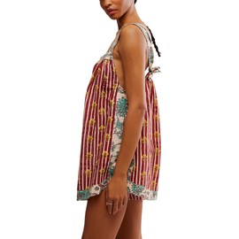 Free People Women's Port Au Prince One-Piece, Earth Combo
