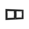 Shelly Home Accessories Wall Frame 2" WANDTASTER Frame Double Black