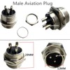 Aviation Connector 3 Pin, Ltsstoreuk 20Pcs GX12 GX12-3 3P 12MM