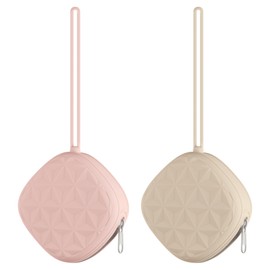 Silicone Pacifier Case for Diaper Bag, Newborn Baby Pacifier Holder Case For Boys & Girls (Color 4)