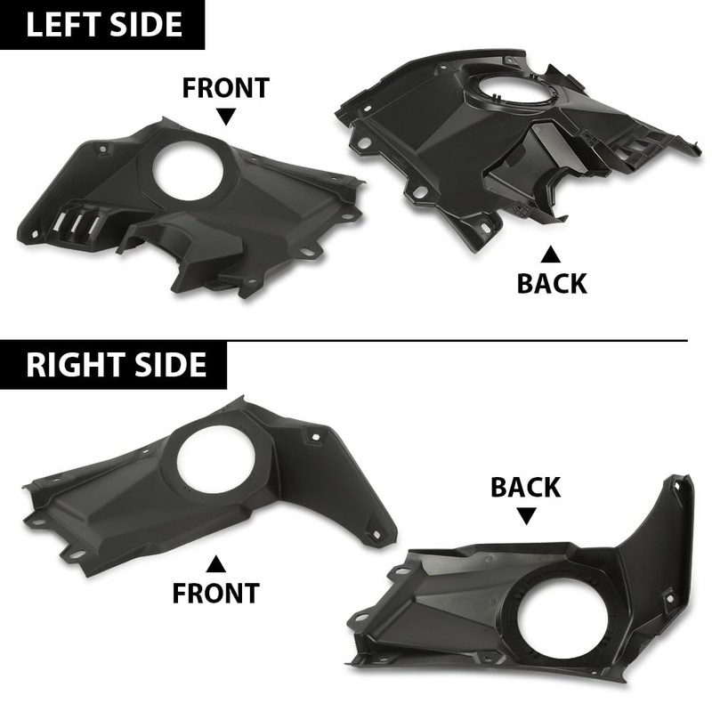 G-PLUS Front Dash Speaker Pods Assembly Left and Right Side